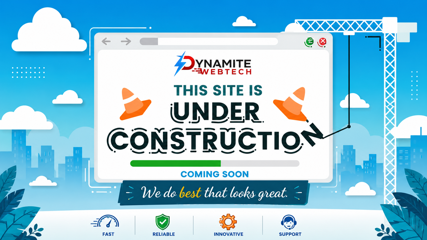Under Construction — Coming Soon